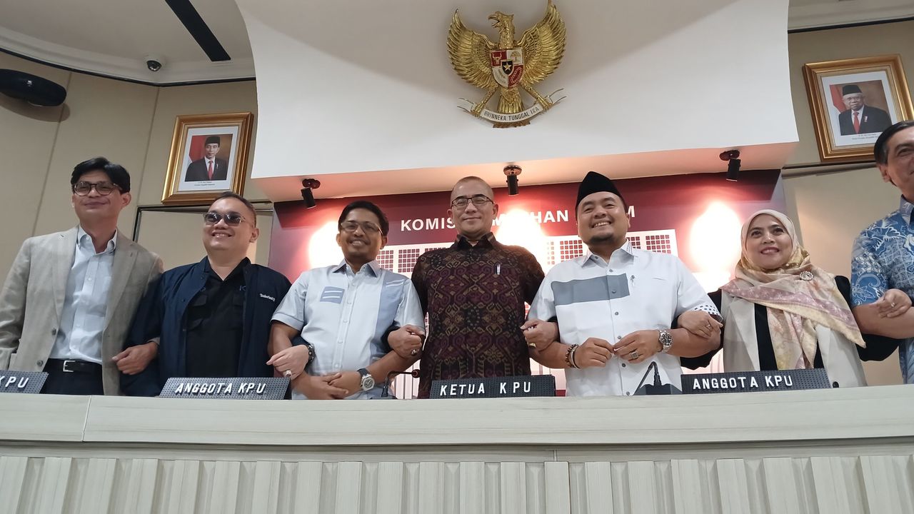 Sah! KPU RI Tetapkan Tiga Pasangan Capres-Cawapres 2024: Anies-Muhaimin, Ganjar-Mahfud, Prabowo-Gibran