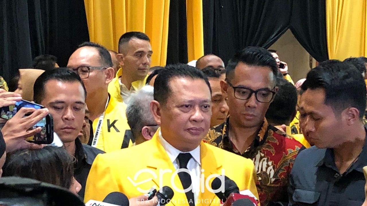 Bahlil Calon Tunggal Ketum Golkar, Bamsoet: Mudah-mudahan Langsung Bungkus Malam Ini