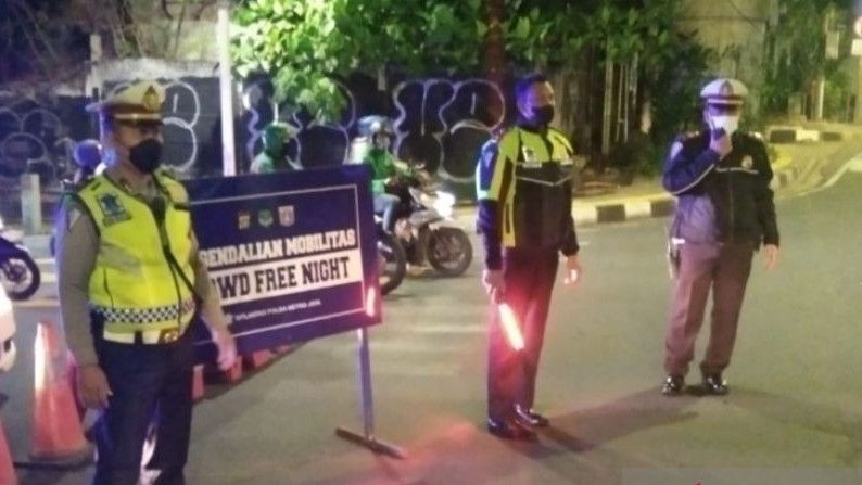 Aksi Polda Metro Jaya Tutup Jalan Sudirman-Thamrin untuk Cegah Omicron, Pemprov DKI: Pembatasan Jam Malam