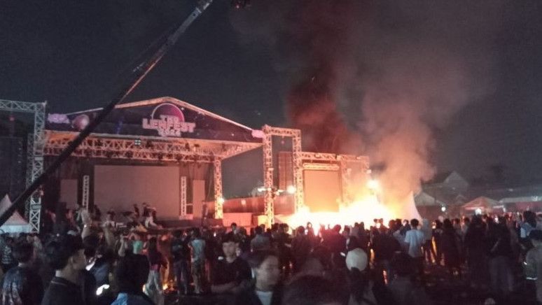 Polisi Identifikasi Provokator yang Buat Konser Lentera Festival di Tangerang Ricuh