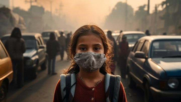 Kualitas Udara Terburuk di Dunia, India Tutup Sekolah dan Batasi Kendaraan dengan Ganjil-Genap