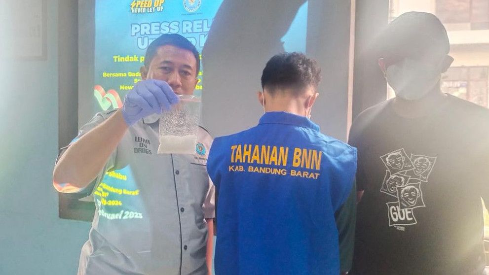 Nekat Jualan Sabu, Pria Asal Bandung Barat Diciduk BNN