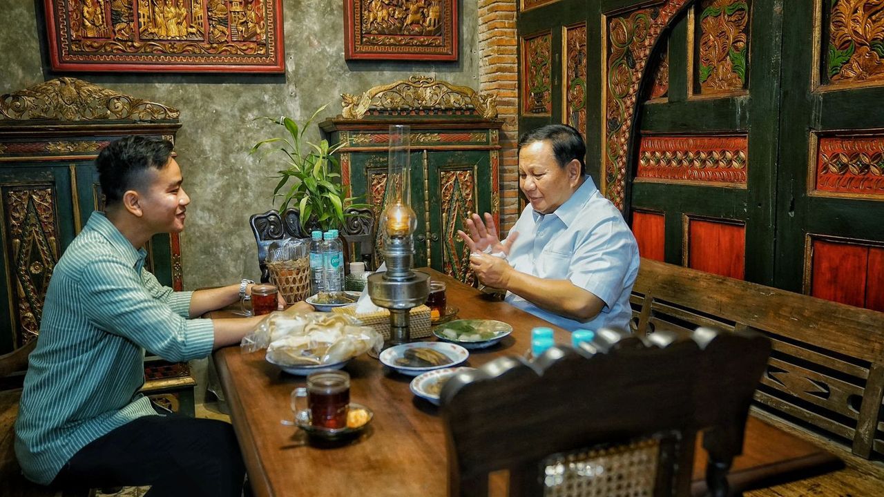 Gerindra Bantah Pertemuan Prabowo-Gibran Bentuk Manuver Politik