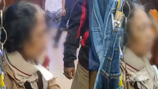 Viral Nenek Tertangkap Basah Curi 16 Baju di Pasar Tanah Abang
