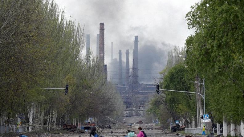 200 Warga Dievakuasi dari Pabrik Baja Azovstal di Mariupol, Pemerintah Ukraina Harap-harap Cemas