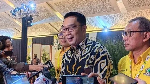 Airlangga Hartarto: Ridwan Kamil Sudah Masuk Kosgoro, Tinggal ke Golkar