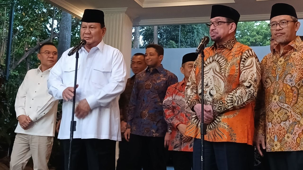 Temui Prabowo, PKS Setor Nama Calon Menteri