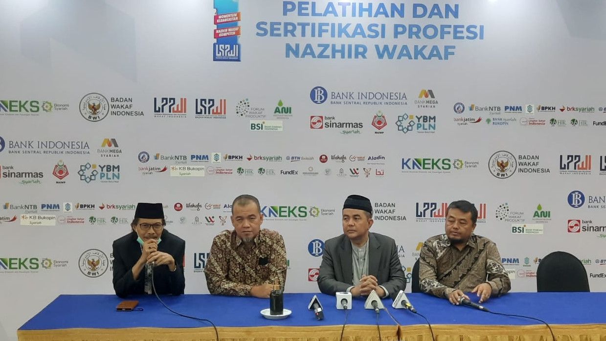 Tingkatkan Penerimaan Wakaf, LSP BWI Gelar Uji Kompetensi dan  Sertifikasi Ratusan Nazhir di Indonesia