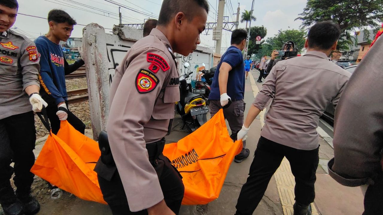 Kasatnarkoba Polres Metro Jakarta Timur Didiga Bunuh Diri di Rel Kereta Api