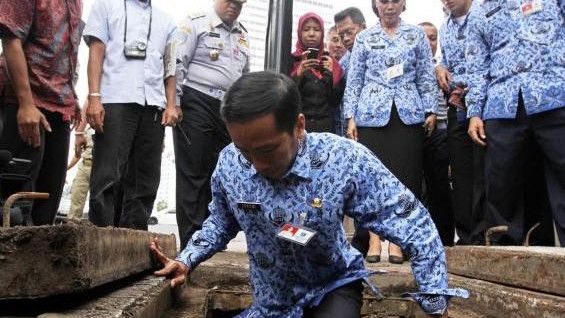 Inilah Got dan Gorong-Gorong yang Didatangi Jokowi saat Menjadi Gubernur Jakarta, Masih Ingat?