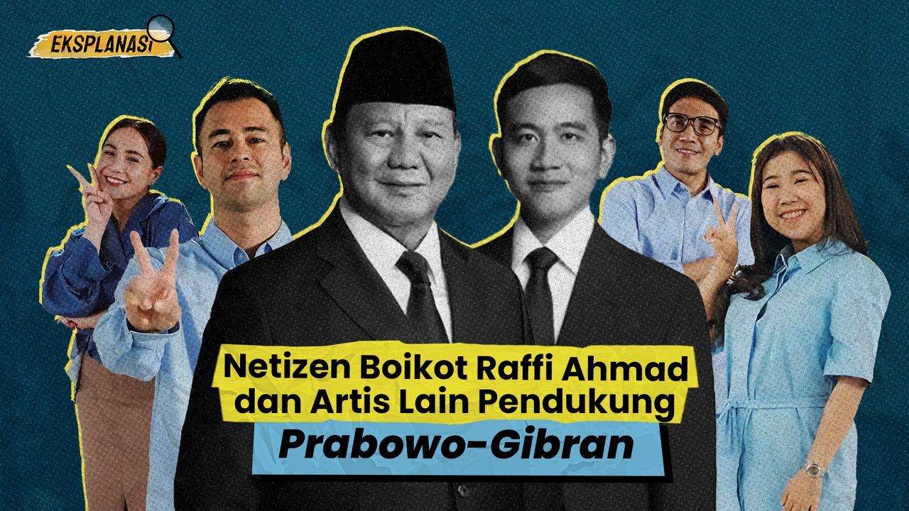 Netizen Boikot Raffi Ahmad dan Artis Lain Pendukung Prabowo-Gibran?