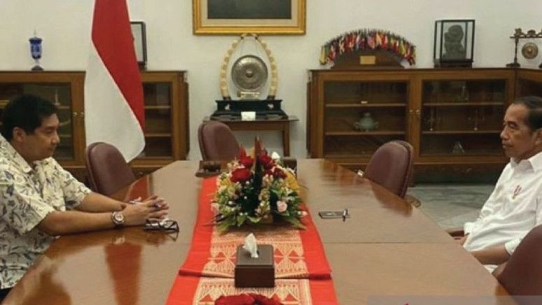 Maruarar Sirat Temui Jokowi di Istana Hari Ini, Bahasa Apa?