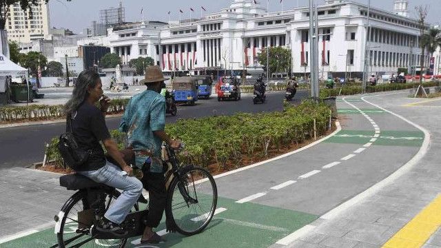 'Wajah Baru' Kota Tua, Revitalisasi Trotoar 3 Meter, Jalur Khusus Sepeda hingga Zona Merah Berdagang
