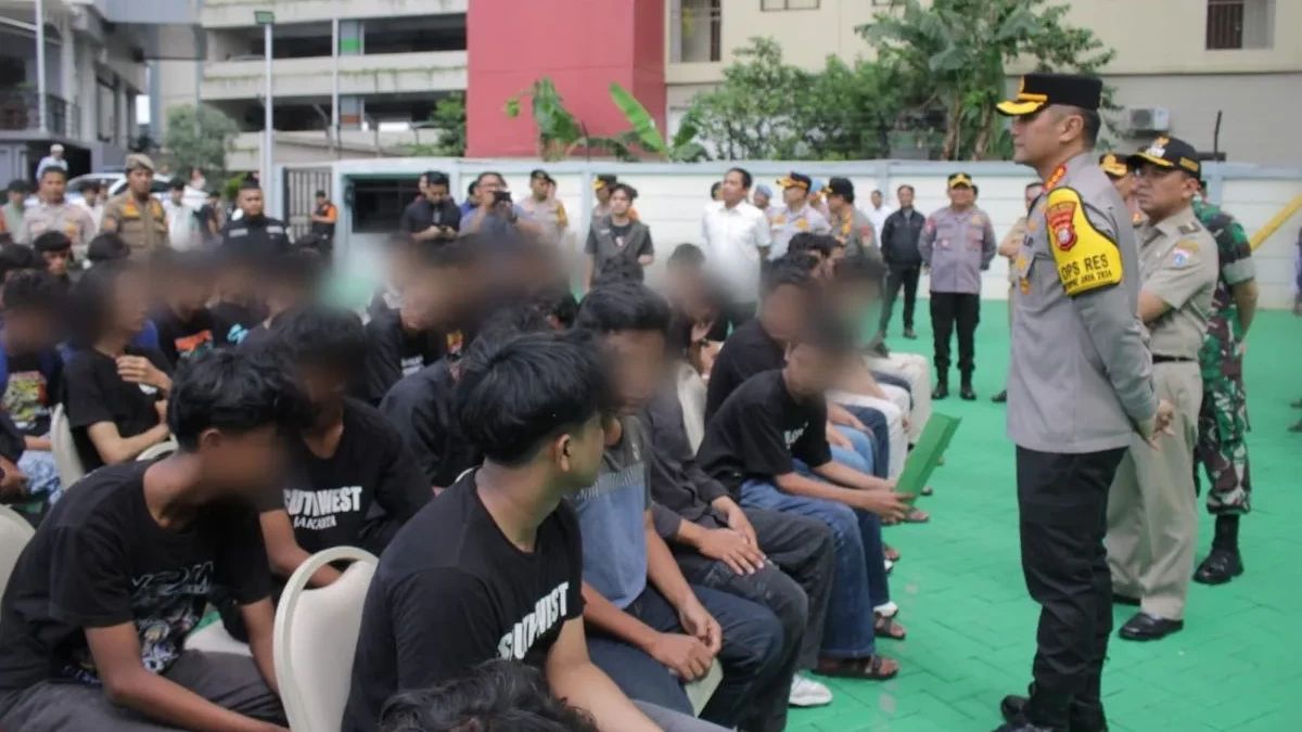 71 Remaja Terciduk Operasi Ketupat Jaya, 14 di antaranya Positif Narkoba