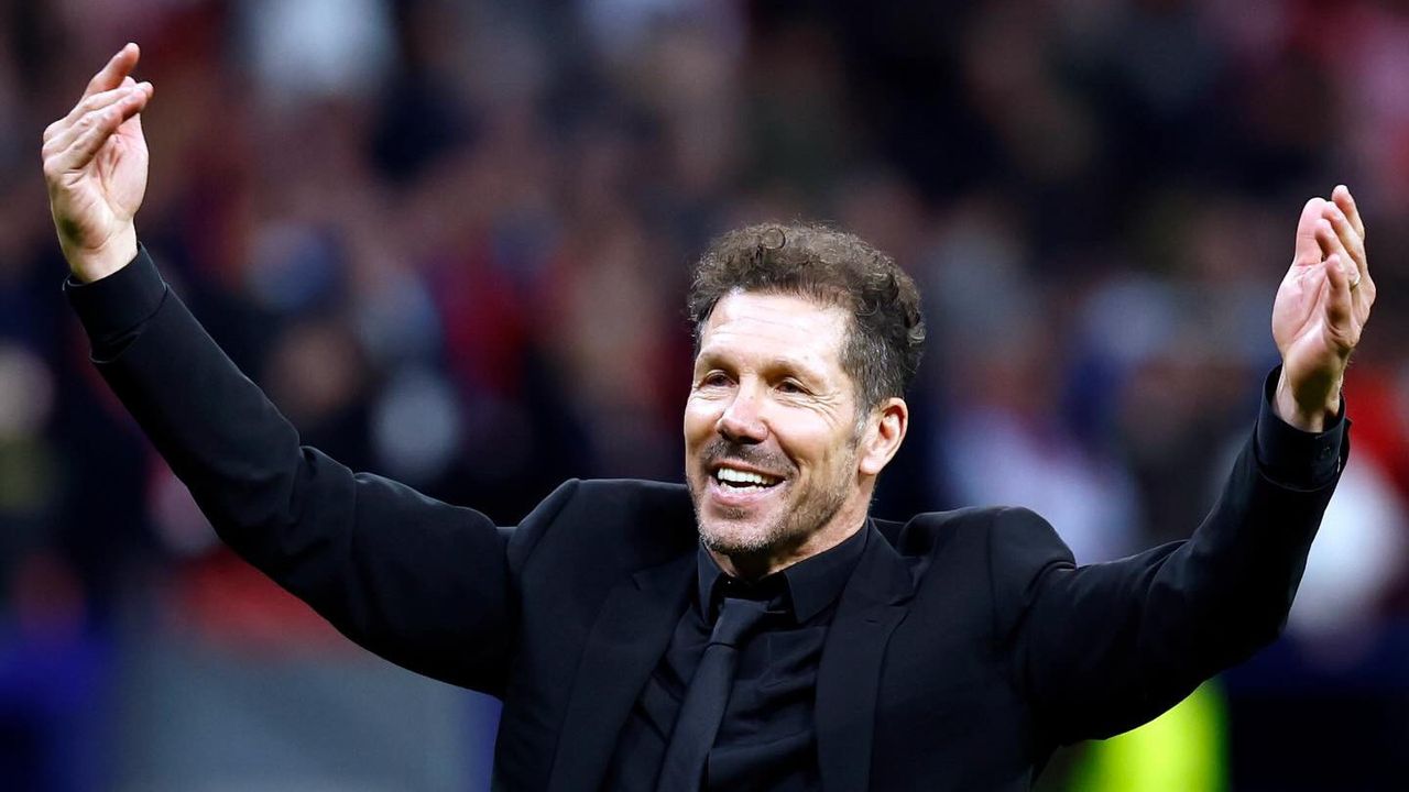 Simeone Bangga Bisa Kalahkan Barcelona walau Atletico Berpuasa Gelar