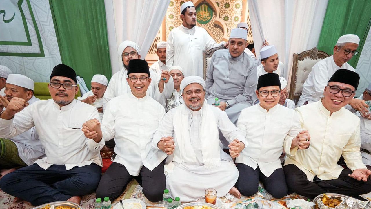 Ternyata Anies dan Muhaimin Bertemu Rizieq Shihab Demi Momentum Spesial