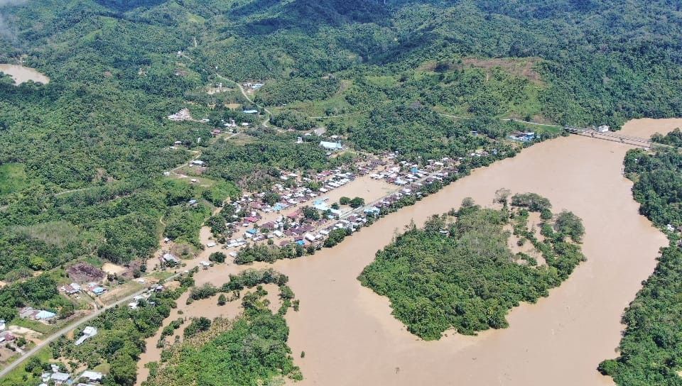 Warga di Tiga Kecamatan Kalimantan Utara Mengungsi Akibat Banjir, Tinggi Air Hingga 200 Sentimeter