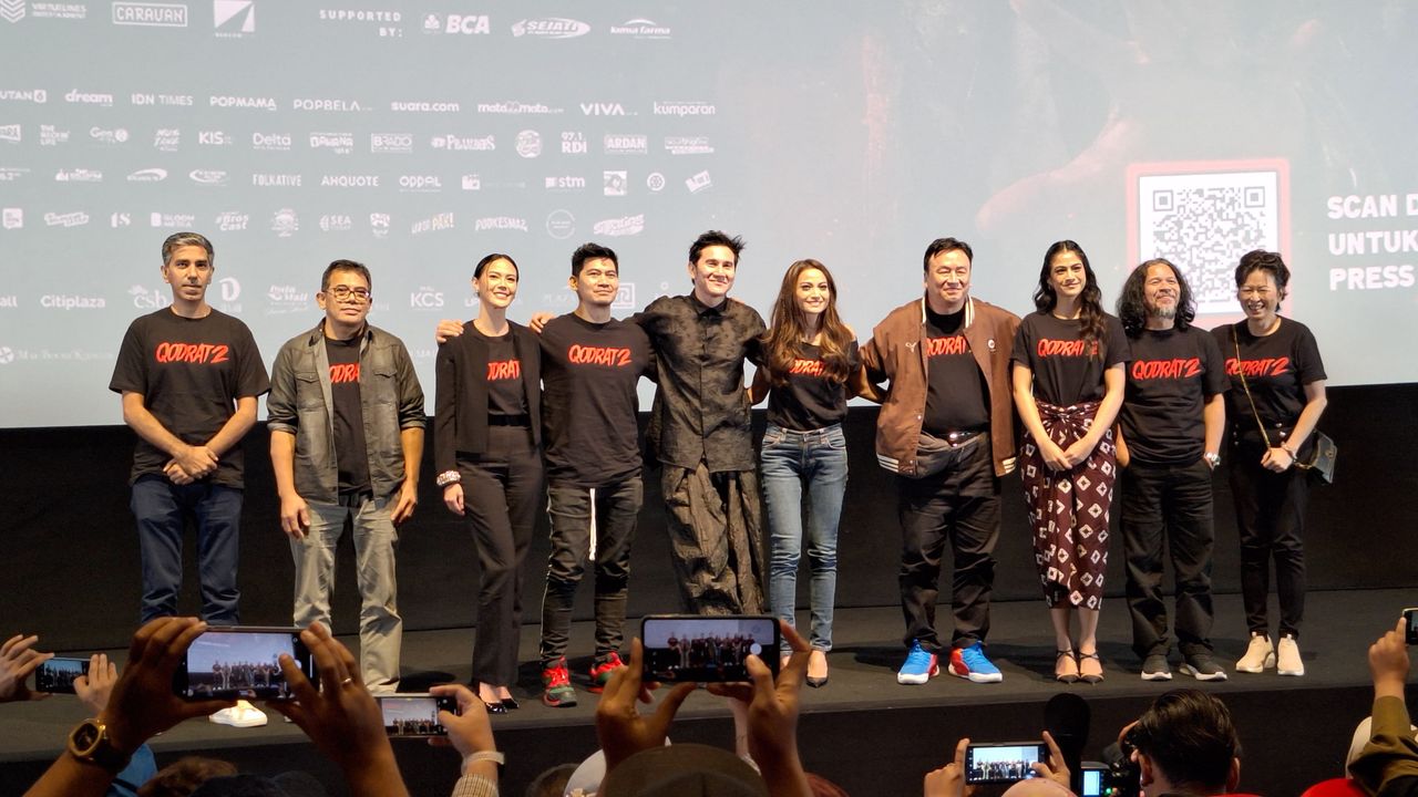 Qodrat 2 Resmi Tayang di Malaysia, Vino G Bastian dan Acha Septriasa Kegirangan