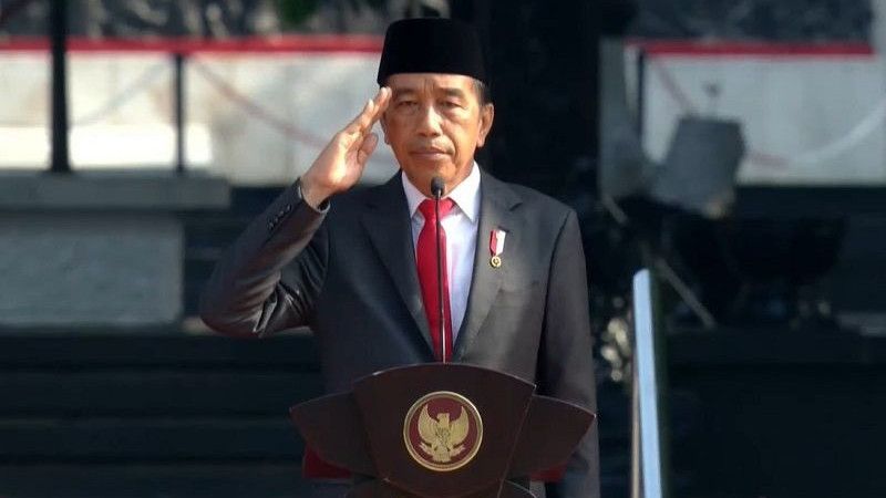 Jokowi Pimpin Upacara Hari Kesaktian Pancasila di Monumen Pancasila Sakti