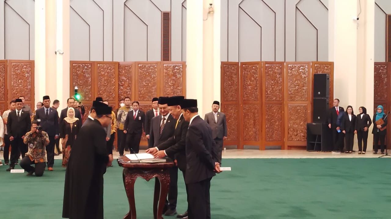 MPR RI Lantik Amir Uskara Sebagai Wakil Ketua Gantikan Arsul Sani