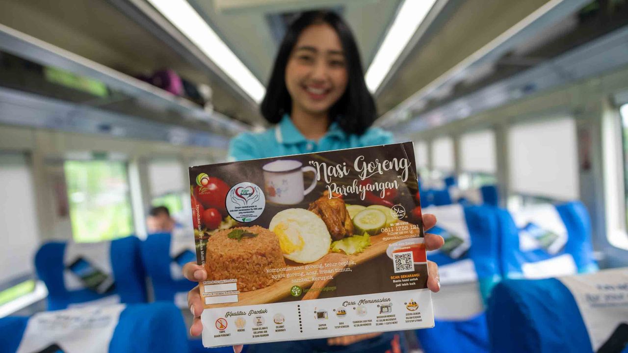 Viral Keluhan Harga Makanan di Kereta Dinilai Mahal, PT Reska: Bisa Tanya Dulu
