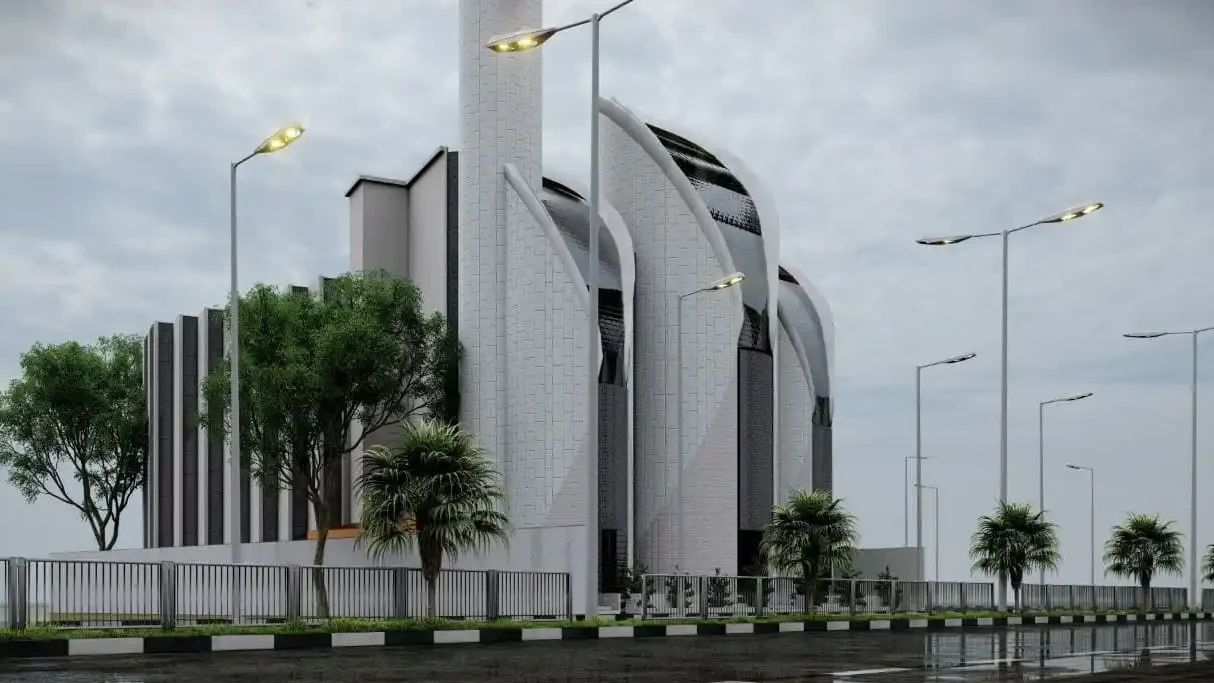 Keren! Masjid Rancangan Ridwan Kamil Mulai Berdiri di Gaza, Warga Palestina Berterima Kasih