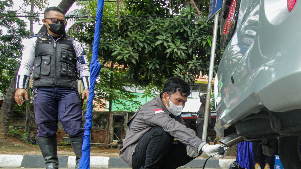 130 Kendaraan di Kota Tangerang Tidak Lolos Uji Emisi