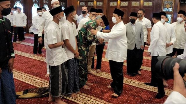 Usai Salat Idulfitri,  Prabowo 'OTW' ke Yogyakarta Temui Jokowi