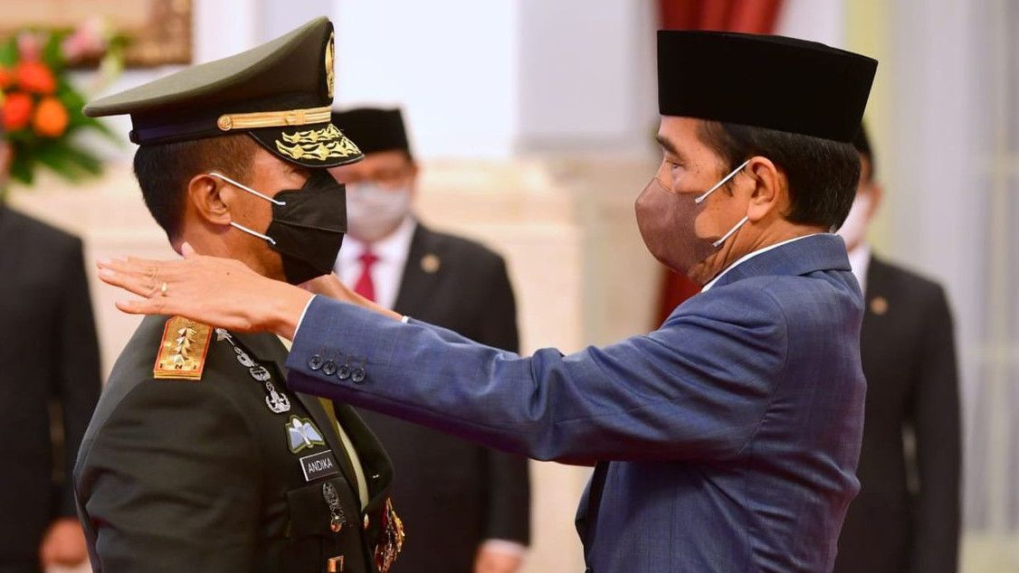 Presiden Jokowi Kirim Nama Calon Panglima TNI ke DPR Hari Ini, Siapa yang Gantikan Andika?