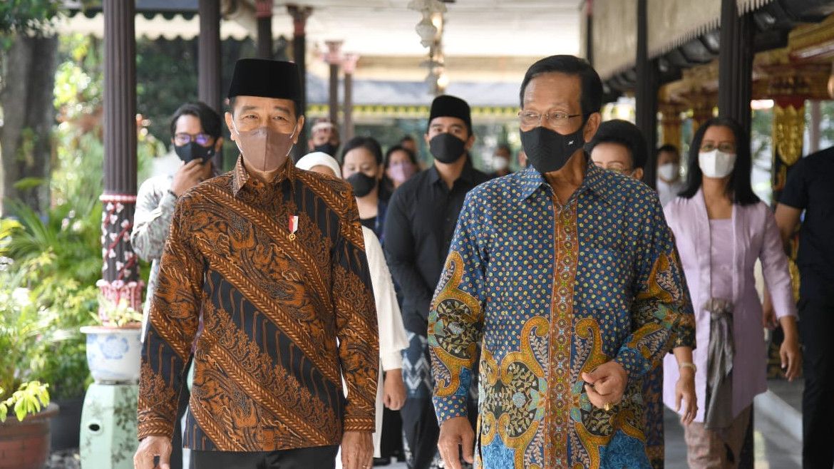 Bertemu Jokowi, Sultan: Kita Silaturahmi, Enggak Bicara Politik