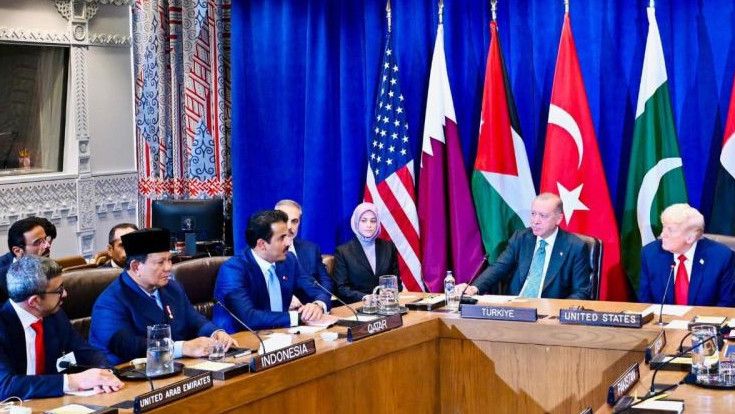 Gebrakan Meja Prabowo di Sidang Umum PBB Tuai Sorotan Dunia, Trump: Luar Biasa