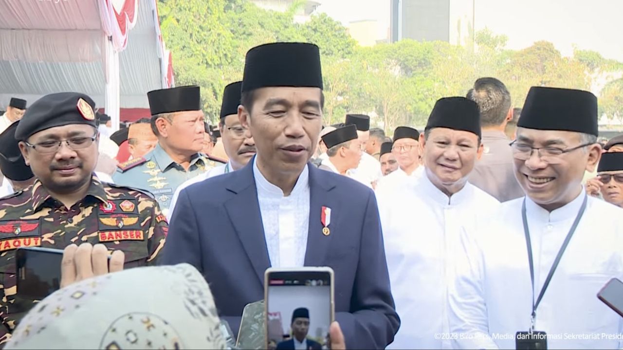 Jokowi Restui Gibran Maju Jadi Cawapres: Hanya Mendukung