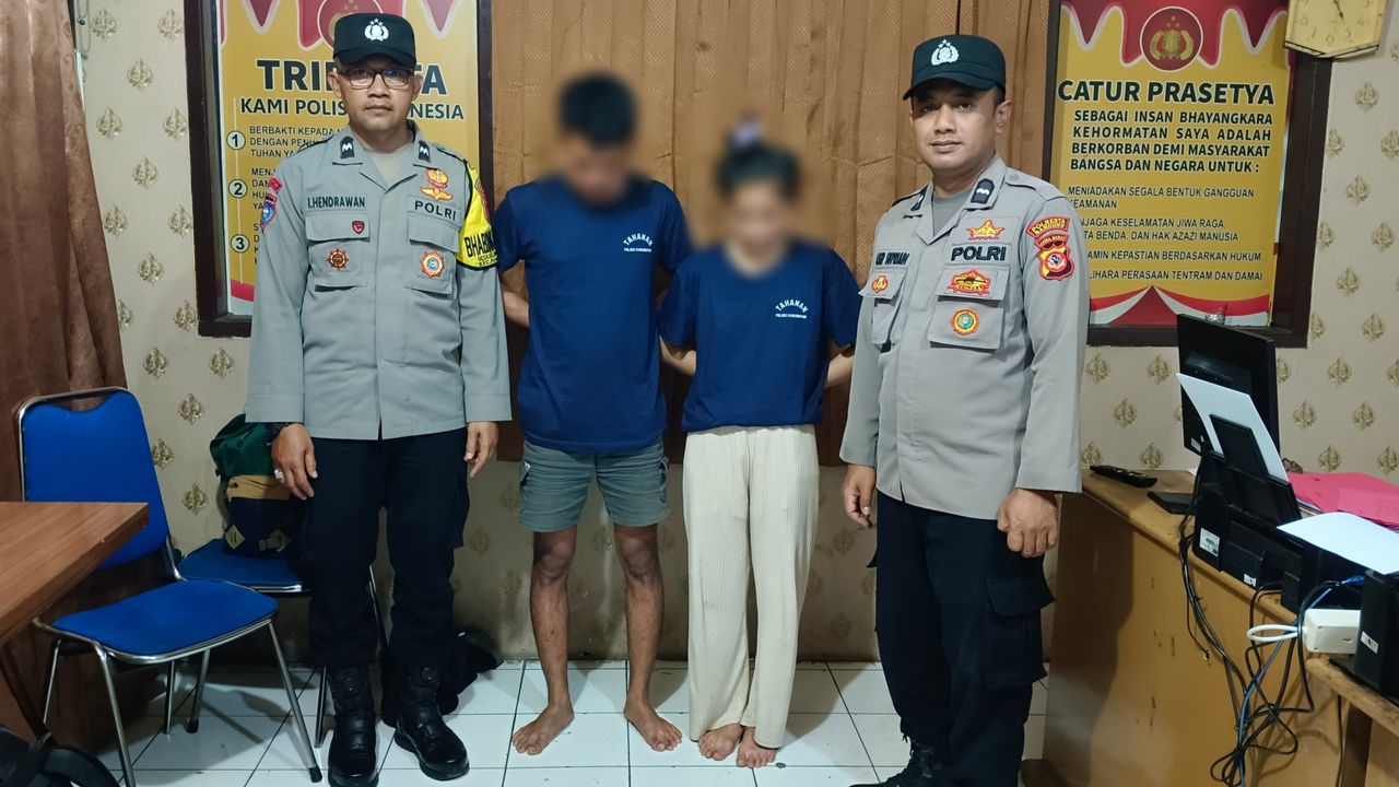 Sepasang Kekasih di Bandung Nekat Curi Motor demi Modal Nikah
