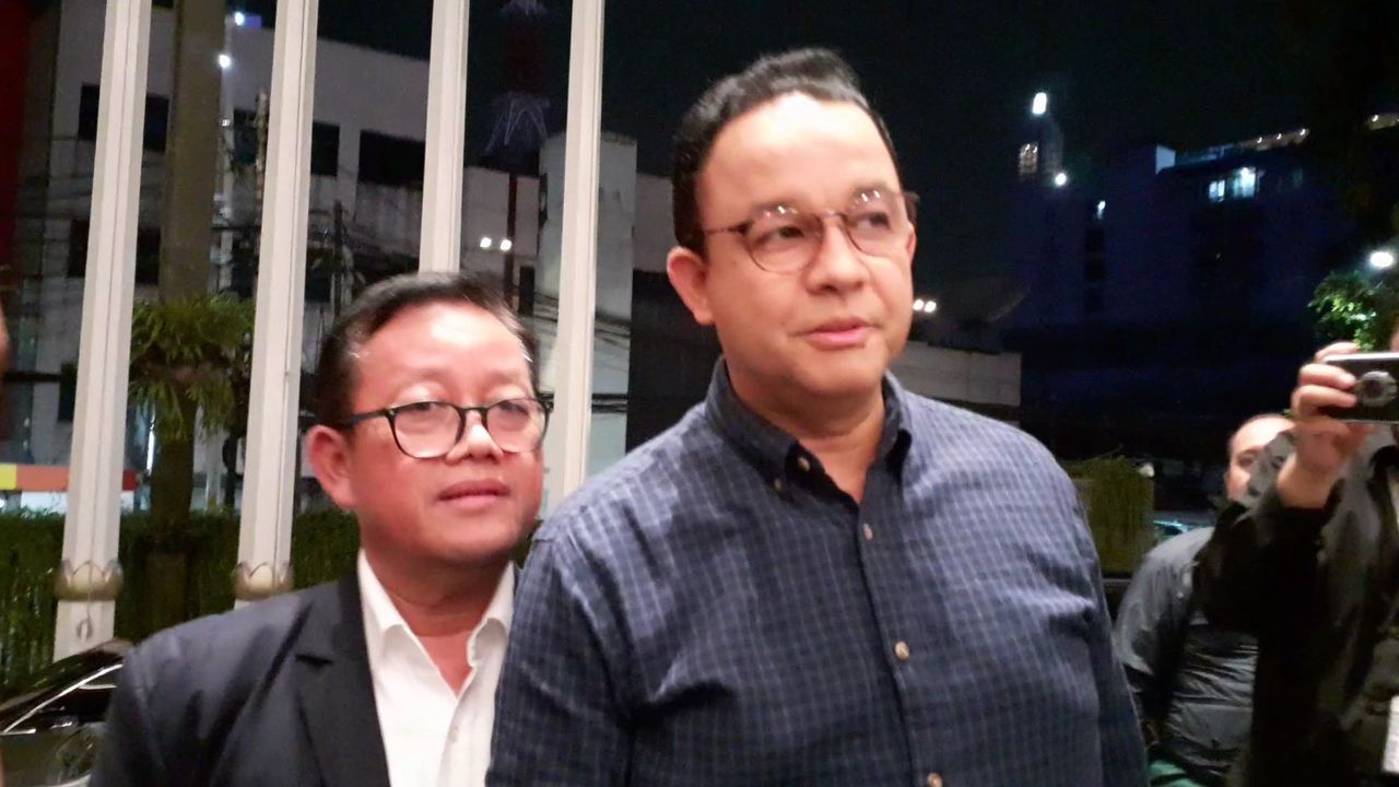 Anies Baswedan Sambangi NasDem Tower Usai Johnny Plate jadi Tersangka Korupsi, Ada Apa?