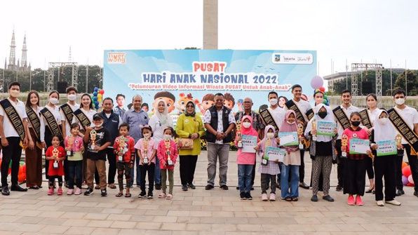 Hari Anak Nasional 2022: Keliling Jakarta Pusat Bersama Kiano dan Olap