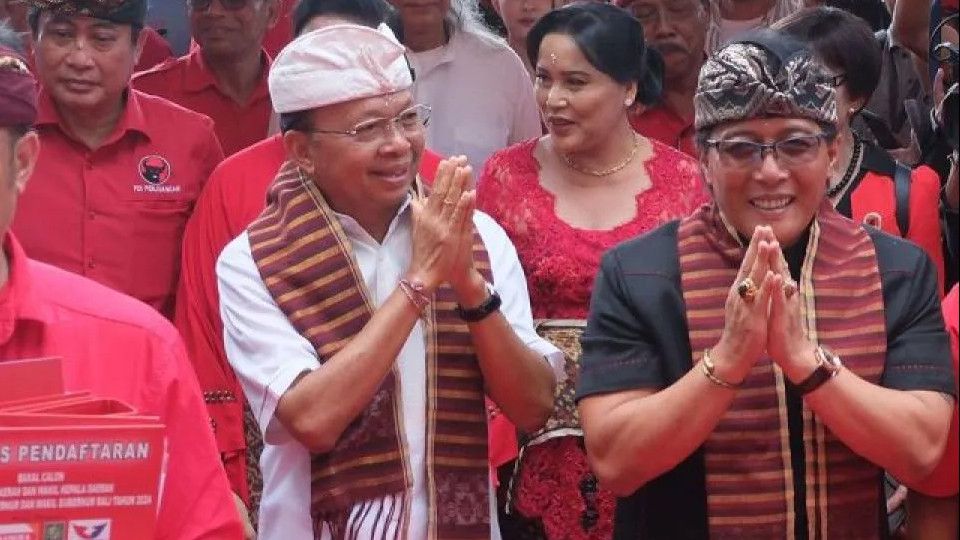 Survei Charta Politika: Koster-Giri Ungguli Mulia-PAS di Pilkada Bali, Selisihnya Besar