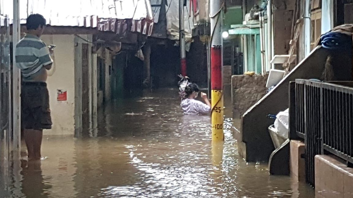 Info Banjir Jakarta Hari Ini: 21 wilayah Jakarta Berpotensi Banjir Imbas Hujan Deras