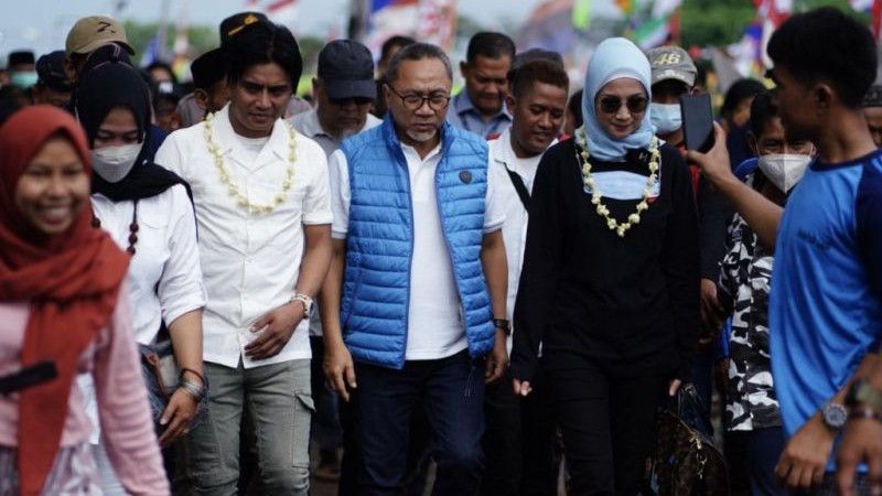 Charly Van Houten Kampanyekan Zulkifli Hasan di Cirebon