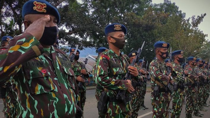 500 Personil Brimob dari Berbagai Daerah Amankan Pilkada Papua Barat