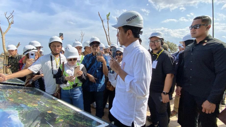 Ajak Influencer Keliling Nusantara, Presiden Jokowi Tinjau Pembangunan Istana dan Meriahkan Malam Apresiasi