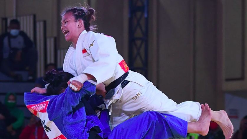 Atlet Judo, Maharani Terpilih Menjadi Pengibar Bendera Merah Putih di Olimpiade Paris 2024