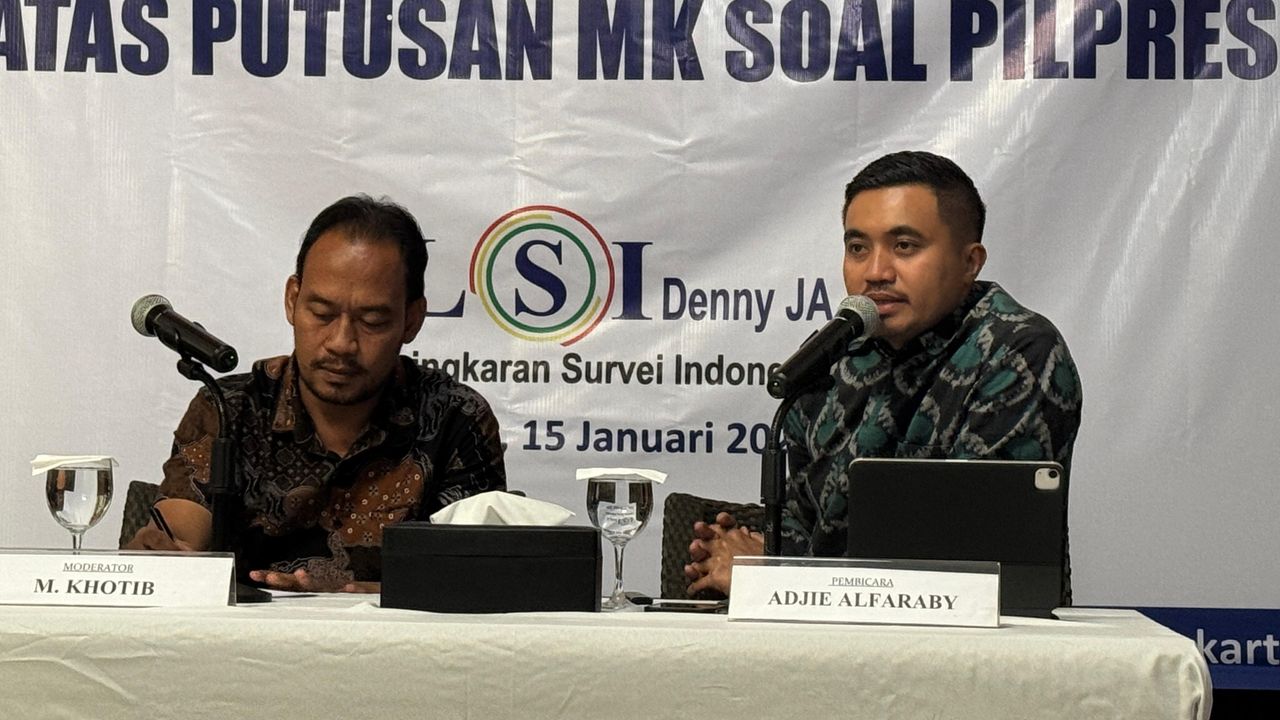 Survei LSI Denny JA: Pilkada Sebaiknya Mengikuti Aturan Pilpres yang baru