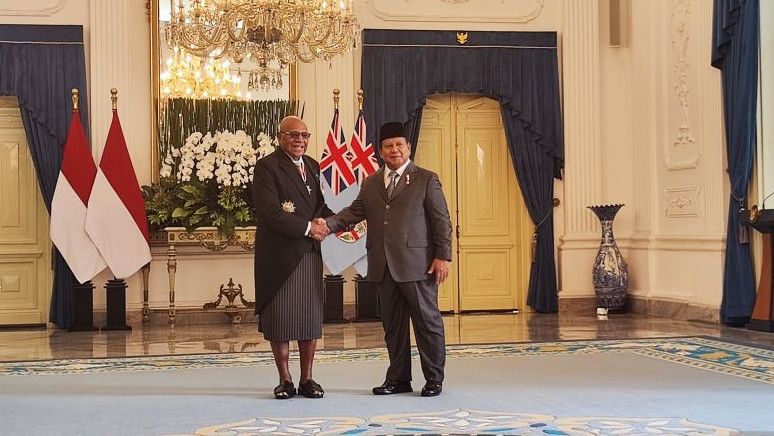 Presiden Prabowo Terima Perdana Menteri Republik Fiji di Istana Merdeka Jakarta