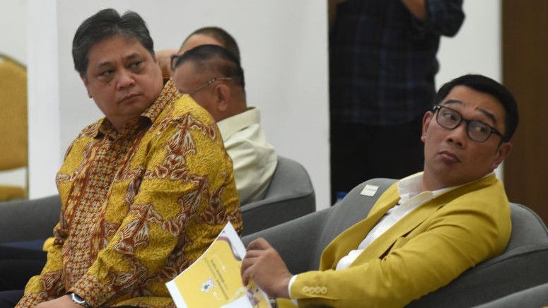 Airlangga: Elektabilitas Ridwan Kamil di Jakarta dan Jabar Menjanjikan