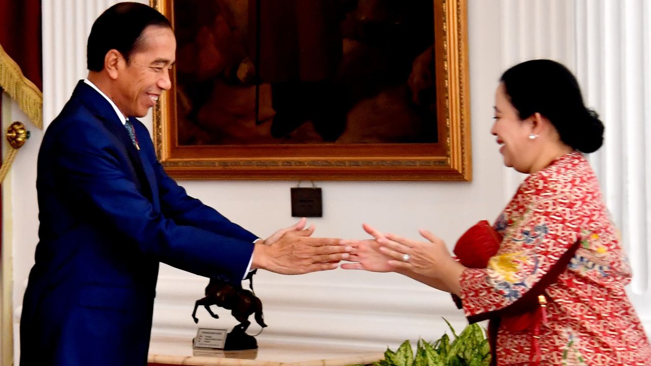 Bertemu Jokowi di Istana, Puan Ngaku Tak Bahas Politik: Tak Ada Huru-hara, Kita Tenang-Tenang Saja