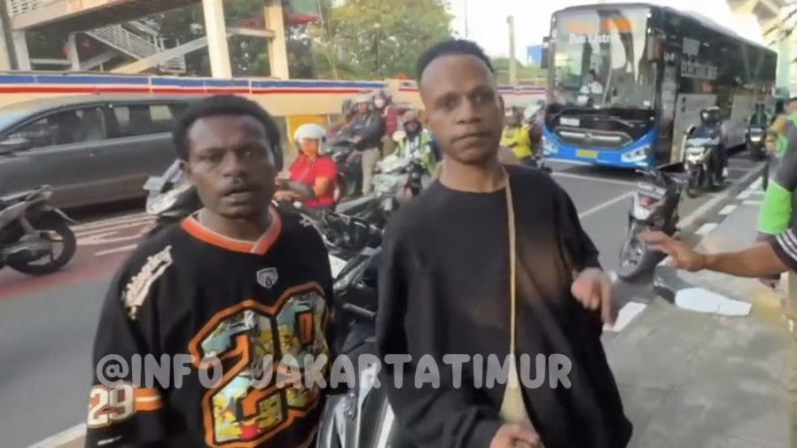 Viral Dua Pria Cekcok di Pulo Gadung Ngaku Anggota, Sempat Pukul Warga Kini Ditangkap