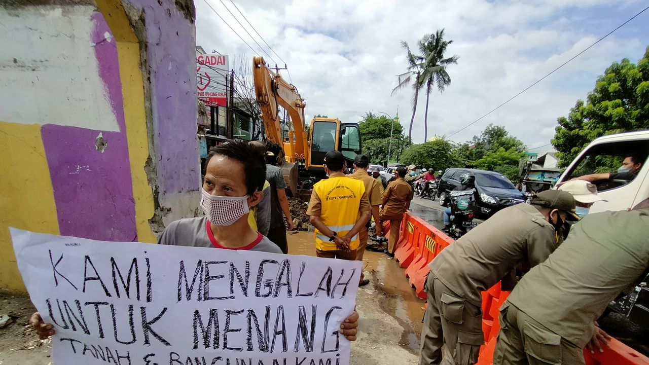 Pemkot Tangerang Bongkar Rumah untuk Proyek Jalan, Pemilik Masih Perjuangkan Ganti Rugi