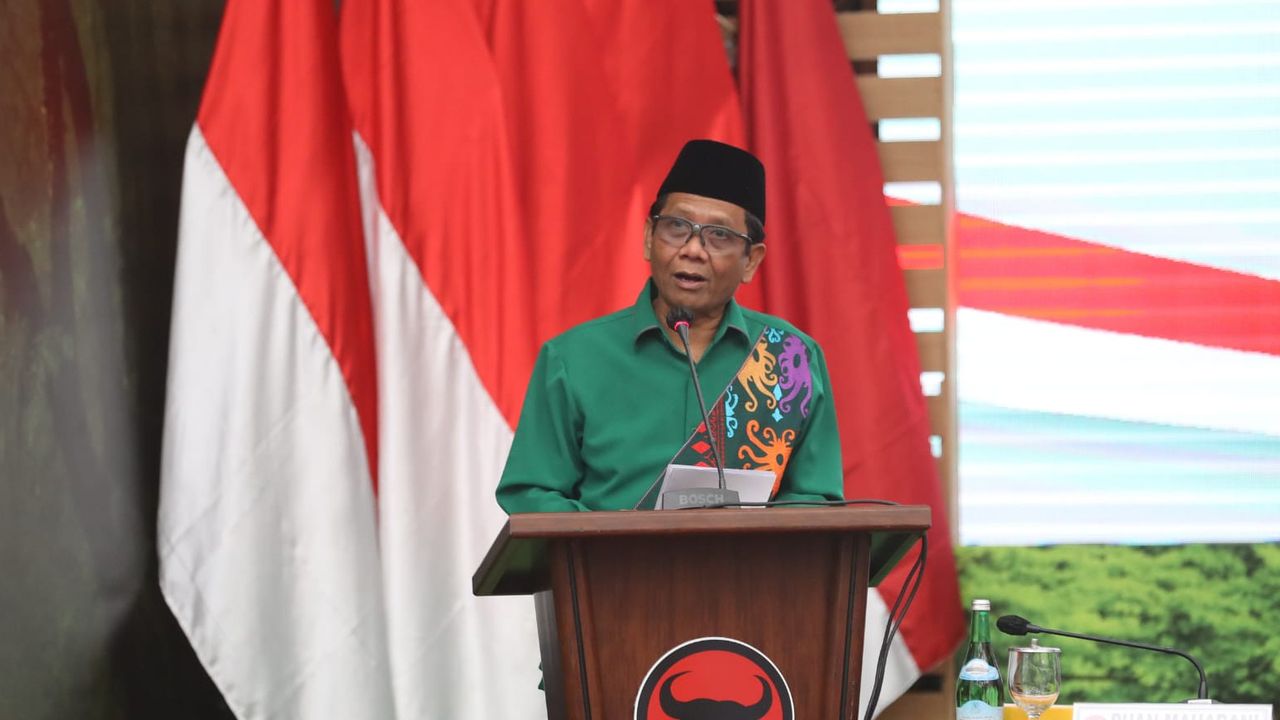 Mahfud Ceritakan Kedekatannya dengan Ganjar: Berani Perbaiki yang 