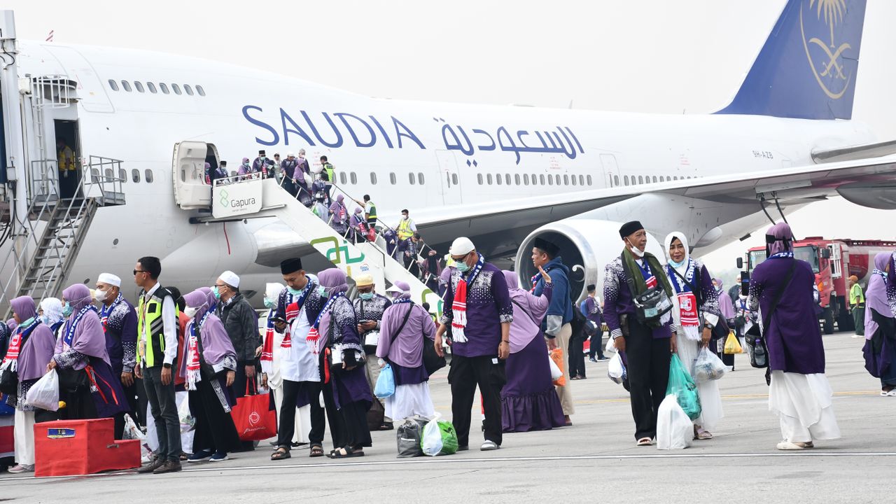 66 Ribu Lebih Jemaah Haji Tiba di Tanah Air