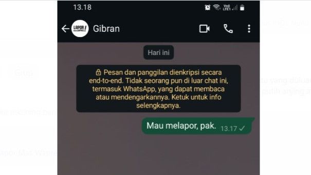 Aneh, Nomor Aduan 'Lapor Mas Wapres' Gibran Belum Aktif, Setwapres: Masih Baru